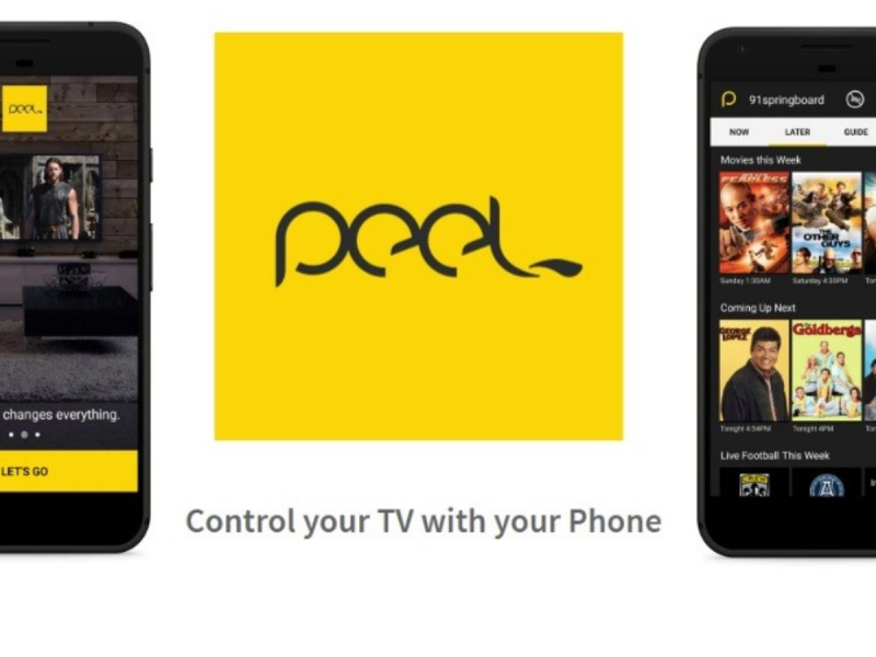 App Peel Universal Smart TV Điều khiển từ xa